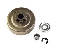 VCDXZCO For motosierra STIHL 017 018 021 023 025 MS170 MS180 MS210 MS230 MS250 1123 640 2003 3/8 6T Kit de clip electrónico de arandela de piñón de tambor de embrague