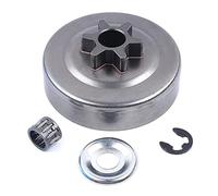 VCDXZCO For motosierra STIHL MS170 MS180 MS210 MS230 MS250 017 018 021 023 025 3/8 paso 6T embrague tambor piñón arandela E-Clip Kit