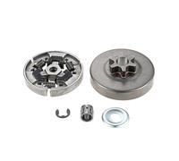 VCDXZCO For motosierras Stihl MS192T MS193T MS194T MS200 MS200T MS201 MS201T MS201TC 3/8 "6T Kit de rodamiento de piñón de tambor de embrague