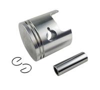 VCDXZCO Juego de pistones 12100-96353-050 12140-96351-050 de 71,5 MM (+ 0,5 MM) for Motor fueraborad Suzuki 20HP 25HP 30HP DT20 DT25 DT30 12100-96353