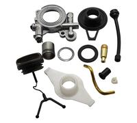 VCDXZCO Kit completo de reparación de engrasador de bomba de aceite for Husqvarna 365 372 372XP 371 362 tapa de motosierra engranaje de tornillo sin fin manga línea pieza de sello de goma