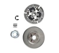VCDXZCO Kit de rodamiento de piñón de tambor de embrague, 3/8 ", 6T, for motosierras Stihl MS192 MS192T MS193T MS194T MS200 MS200T MS201 MS201T MS201TC