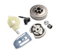 VCDXZCO Kit de tambor de embrague y engranaje de engrasador de bomba de aceite for motosierras HUSQVARNA 41 136 137 142 141, piezas de herramienta eléctrica de jardín