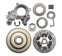 VCDXZCO Tambor de embrague 3/8 "8T 7T Kit de llanta dentada for Stihl MS361 MS 361 bomba de aceite engranaje de tornillo sin fin motosierra 1128 007 1000, 1128 160 2004