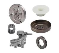 VCDXZCO Tambor de llanta de piñón de embrague for motosierra china 4500 5200 5800 45Cc 52Cc 58Cc bomba de aceite engranaje de tornillo sin fin Kit de rodamiento