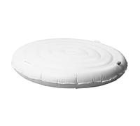 Vcedas Cubierta Inflable para Bañera de Hidromasaje de 4,5 Pies, Tapa Plegable de Ahorro de Energía para Bañeras de Hidromasaje Inflables Redondas para Exteriores