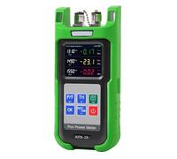 VCHICS Comprobador de cables de fibra óptica, Medidor de potencia fibra óptica PON for pruebas redes, KPN-35, 1310 nm, 1490, 1550(KPN-35-APC Connector)