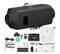 VCHICS Extractor de aire, Calentador de aire 5 kW, calentador estacionamiento 12 V, interruptor LCD, silenciador for autocaravanas, remolques, camiones y barcos Para baño/garaje/hogar