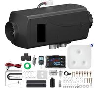 VCHICS Extractor de aire, Calentador de aire 5 kW y 12 V con interruptor LCD silenciador for autocaravanas, remolques, camiones barcos Para baño/garaje/hogar