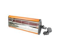 VCHICS Lámpara de curado de pintura, Calentador eléctrico portátil for cabina de pintura con lámpara infrarroja onda corta for secado automóviles en garajes o talleres