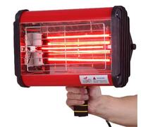 VCHICS Lámpara de curado de pintura, Lámpara de pintura infrarroja onda corta, lámpara portátil