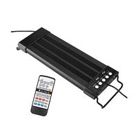 VCHICS Luces LED de arrecife, Luz LED de arrecife for acuario, lámpara atenuadora espectro completo 24/7 horas for el crecimiento plantas, amanecer, atardecer, pecera marina, luz RGB(HL40A)