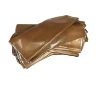 VCI - Papel inhibidor de corrosión en fase de vapor para rodamientos de embalaje industrial/hardware/varios componentes metálicos, papel preventivo de óxido de 80 g, tamaño 80 x 110 cm (marrón, 20)