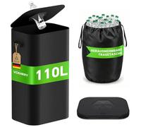 VCKHRRY Contenedor 110L para Botellas Retornables con Tapa