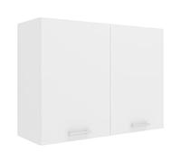 VCM Armario Colgante con 2 Puertas, Madera, Color Blanco, tamaño único
