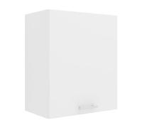 VCM Armario de Cocina Ancho 50 cm Puerta de Madera Armario de Pared Cocina Muebles de Cocina Esilo Blanco