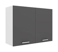 VCM Esilo - Armario de Cocina para Colgar | Dimensiones: 60 x 80 x 31 cm | Armario Colgante con Dos Compartimentos | Muebles de Cocina - Esilo
