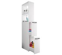 VCM Mueble de baño Armario nicho Separador de ambientes Armario de baño Armario Alto Cajón Sadilo XL Mueble de baño Armario nicho Separador de ambientes Armario de baño Armario Alto Cajón Sadilo XL