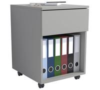 VCM Rollcontainer | Beistellcontainer mit Schubladen | Maße ca. H. 55 x B. 39 x T. 70 cm | Bürocontainer - Dalosa 1 Schublade