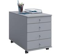 VCM Rollcontainer | Beistellcontainer mit Schubladen | Maße ca. H. 57 x B. 42 x T. 75 cm | Bürocontainer - Lona