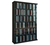 VCM Roma - Torre para CD/DVD, para 300 CDs, Color Negro
