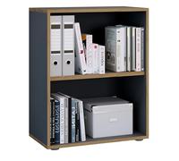 VCM Soporte de Oficina de Madera estantería archivador archivador estantería Salia 2-Fold w. 60 cm Soporte de Oficina de Madera estantería archivador archivador estantería Salia 2-Fold w. 60 cm