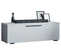 VCM Tablero bajo de TV de Madera Mueble Mueble TV Mesa Consola Mesa TV Arila M Blanco