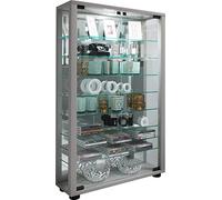 VCM Vitrina de Cristal de Madera Vitrina de Cristal Coleccionable Vitrina de pie Lumo Mini Espejo Vitrina de Cristal de Madera Vitrina de Cristal Coleccionable Vitrina de pie Lumo Mini Espejo