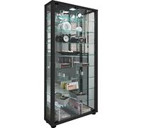 VCM Vitrina de Madera Vitrina de Cristal Coleccionable Vitrina de pie Espejo Lumo Maxi Vitrina de Madera Vitrina de Cristal Coleccionable Vitrina de pie Espejo Lumo Maxi
