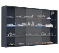 VCM Vitrina Mural de Cristal de Madera Vitrina Mural Vitrina de coleccionista Drivalo XL Vitrina Mural de Cristal de Madera Vitrina Mural Vitrina de coleccionista Drivalo XL