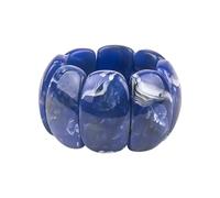 VCODWCSJO Brazalete clásico de resina a la moda, pulseras grandes para mujer, pulseras geométricas anchas de acrílico elástico, joyería simple, Resina, Resina.