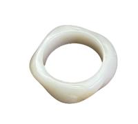 VCODWCSJO Pulseras anchas de resina irregular exagerada, estilo hip hop, redondas, geométricas, para mujeres y hombres, Resina, Resina.