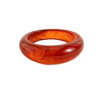 VCODWCSJO Pulseras de resina acrílica irregulares vintage punk gruesas geométricas para mujer, pulseras estéticas, Resina, Resina.