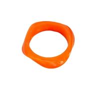 VCODWCSJO Pulseras geométricas de acrílico para mujer, pulseras anchas de resina simples, Resina, Resina.