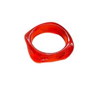 VCODWCSJO Pulseras geométricas de acrílico para mujer, pulseras anchas de resina simples, Resina, Resina.