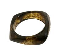 VCODWCSJO Pulseras gruesas de acrílico vintage irregulares geométricas exageradas para mujer, pulsera de resina con abalorios, joyería de regalo, Resina, Resina.