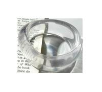 VCODWCSJO Pulseras gruesas de resina acrílica irregulares bohemias para mujer a mano, pulseras góticas geométricas para parejas, regalo de joyería, Resina, Resina.