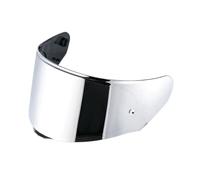 VCOROS Visera Casco Moto para FF328 FF353 FF800,Visiera per Casco Integrale da Moto,Visera de Lente para Casco Protección contra Viento,Accesorios para Cascos de Moto (Plata cromado)