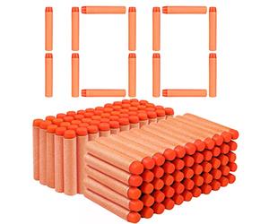 VCOSTORE Balas Nerf - 100 Piezas Dardos Nerf Balas Pistola Nerf Dart Bullets Refill Darts Accesorios para Nerf para N-Strike Elite Blasters Series