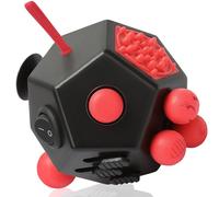 VCOSTORE Cubo Antiestrés Fidget de 12 Lados Original Fidget Toy para Adultos y Niños, Juego Sensorial para Autismo, Juego para Niños con TDAH