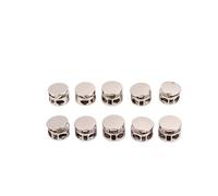 VCSZYAFX 10 Uds. Clip de abrazadera bloqueo cordón Metal hebillas tapón parte 2 agujeros accesorios for zapatos para Zapatillas de Senderismo y Deportivas(Color01)