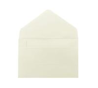 VCSZYAFX 20 sobres con ventana for invitaciones de boda(Beige)