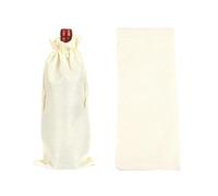 VCSZYAFX Bolsa Vino 20/10 Uds. Fundas for Botellas de Vino Tinto Bolsa for champán Embalaje arpillera decoración for Fiesta Boda Bolsas para Regalos de Boda(10pcs,Beige)