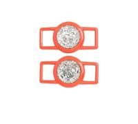 VCSZYAFX Cordones de zapatos con gemas y diamantes, cordones hebilla Metal, decoraciones nebulosa lujo, accesorios for zapatillas, 2 uds para Zapatillas de Senderismo y Deportivas(Color17)