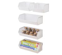 VCSZYAFX Estante de almacenamiento magnético for cocina, refrigerador, caja lateral, artefacto for verduras, cesta colgante sin perforar Se utiliza en refrigeradores y cocinas(Blakc-Large)