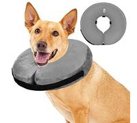 VCTERFK Conos protectores inflables para perros, conos suaves para perros, collar protector de recuperación de mascotas, collar para perros y gatos que evita que la mascota lama heridas táctiles