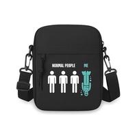 VCUUIK Bolso casual bandolera Gente normal buceador bajo el agua Hombres Hombre de un solo hombro para mujeres con impresión de dibujos animados con impresión unisex de correa ajustable