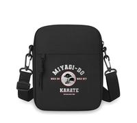 VCUUIK Bolso informal cruzado Bonsai tree Karate establecido para hombres hombres de un solo hombro para mujeres de dibujos animados con impresión unisex de tiras ajustables