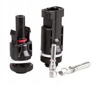 VCX Conector solar para cajas de distribución, conector solar, 1000 V CC, IP67, 30 A, fotovoltaica