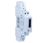 VCX Contador de corriente LCD 1P | contador intermedio 1F | carril DIN DDS238 | bajo consumo propio | almacenamiento de datos